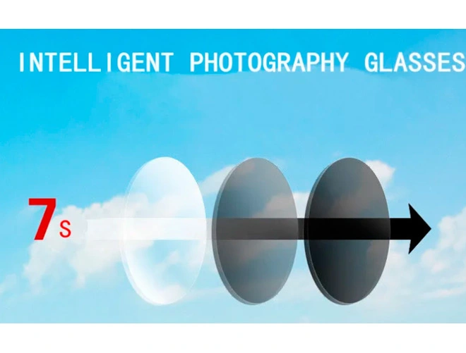 Specifiche di Photogrey 1.56 Bifocale Flat Top HMC EMI Lente ottica fotocromatica