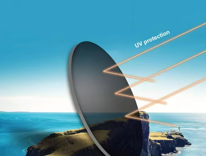 Specifiche della lente fotocromatica antiriflesso 1.67 per protezione degli occhi e antiriflesso ottico