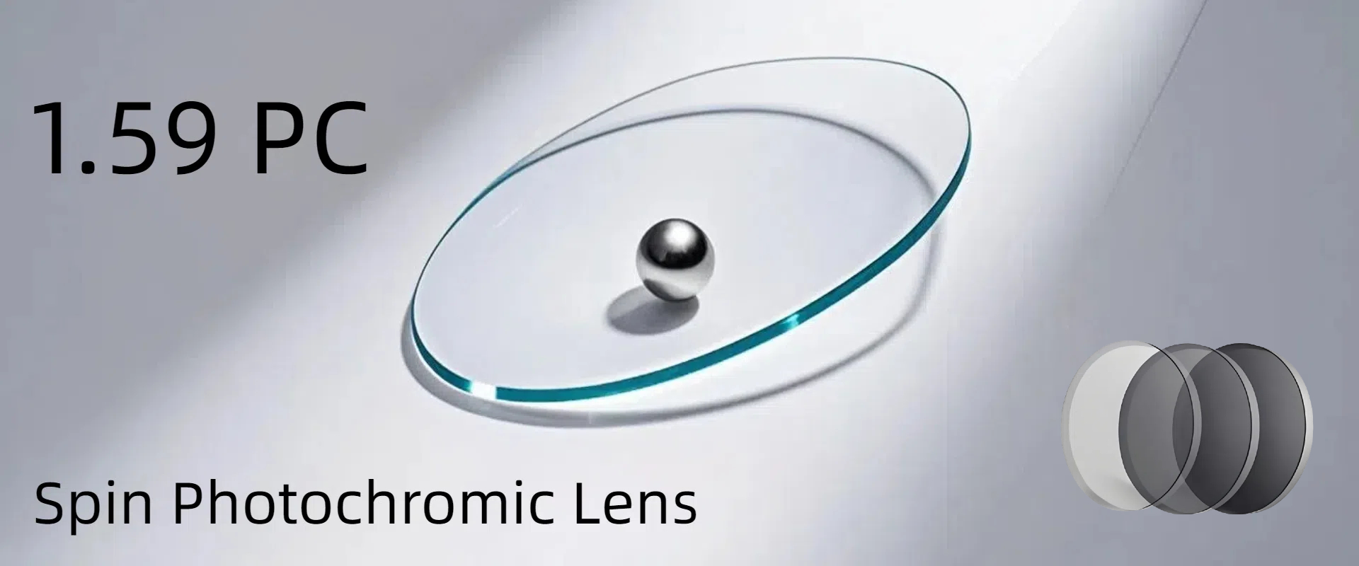 Lente fotocromatica 1.59 PC Spin