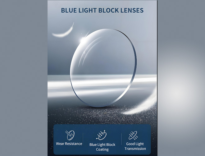 lenti per occhiali ad alto indice 1.67 con protezione UV420 e filtro luce blu